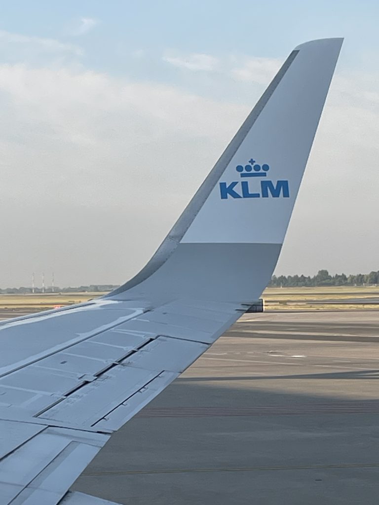 KLM WAW AMS 1